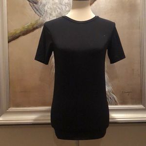 Boys Black Champion Shirt Sleeve Workout Shirt